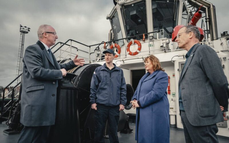 Port of Leith unveil Green Hydrogen Shore Power Demonstrator