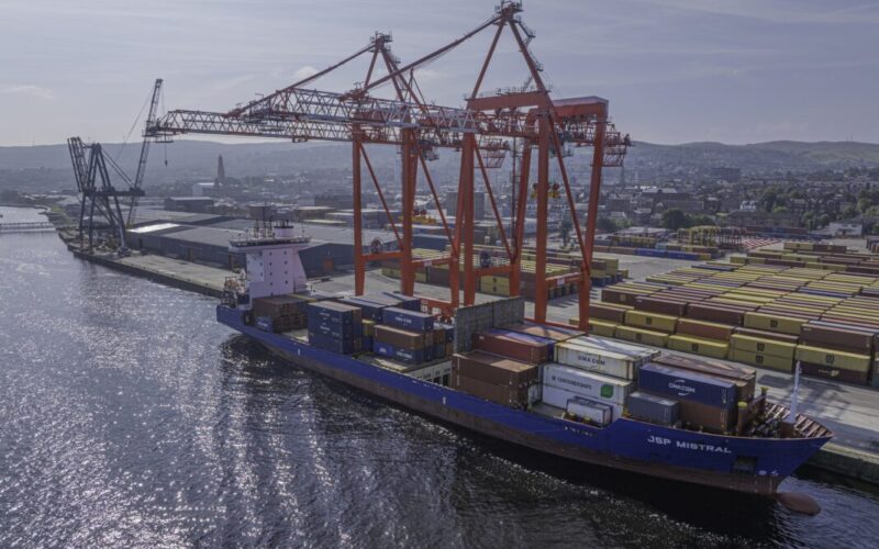 Port of Greenock unveils £25 million new STS cranes