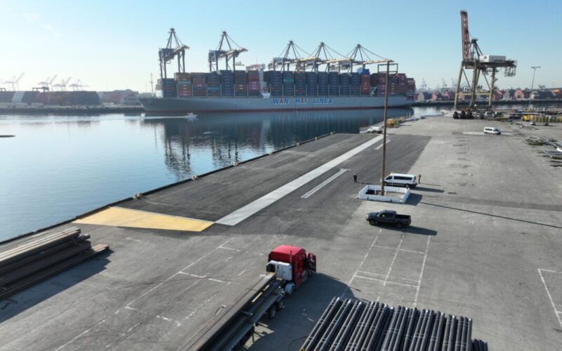 Port of LA finishes $22.7 million wharf restoration project