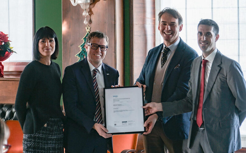 HHLA PLT Italy obtains health and safety certification