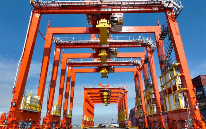 ICTSI Manila unveils eight hybrid RTGs