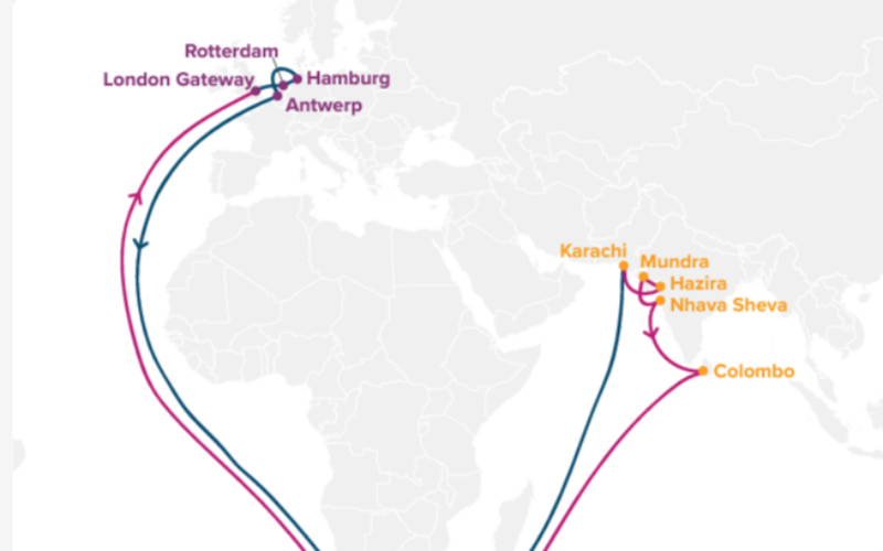 ONE unveils new Indian Ocean Express service