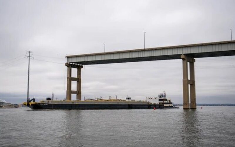 Alternative shipping channel opens amid Baltimore bridge collapse