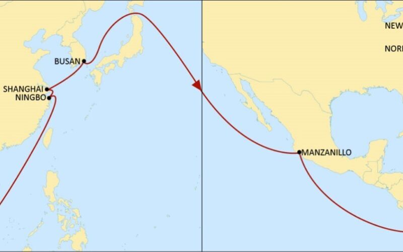 MSC changes port rotation on Far East to US service