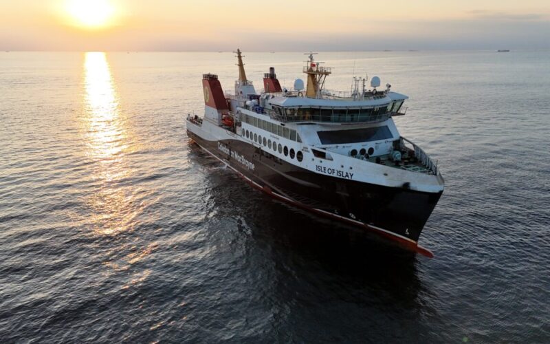MV Isle of Islay completes first sea trials in Turkey