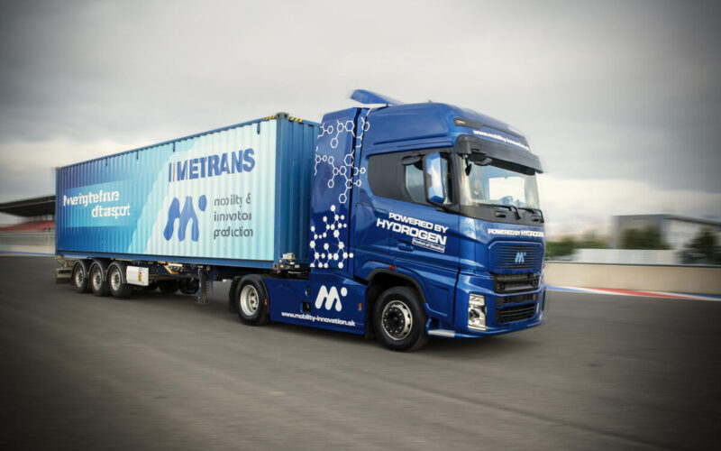 Metrans tests first hydrogen-powered vehicle in Slovakia