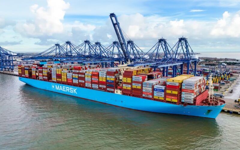 Maersk containership sets new record at Hutchison Ports