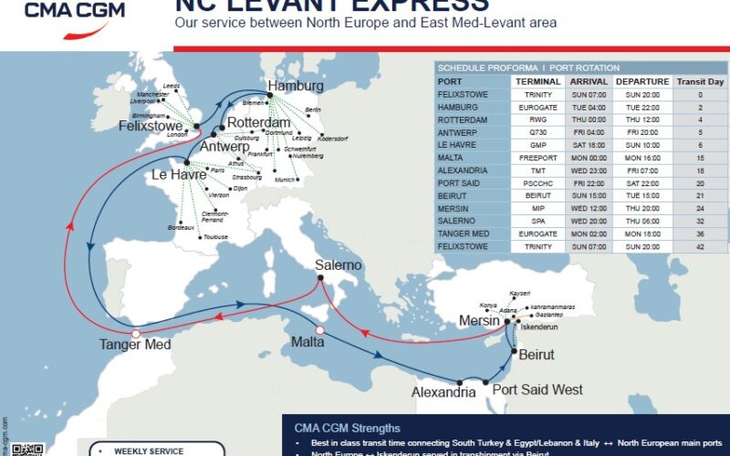 CMA CGM revises service amid congestion in Iskenderun Port
