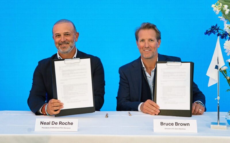 C-Zero Maritime, Wilhelmsen Port Services form partnership