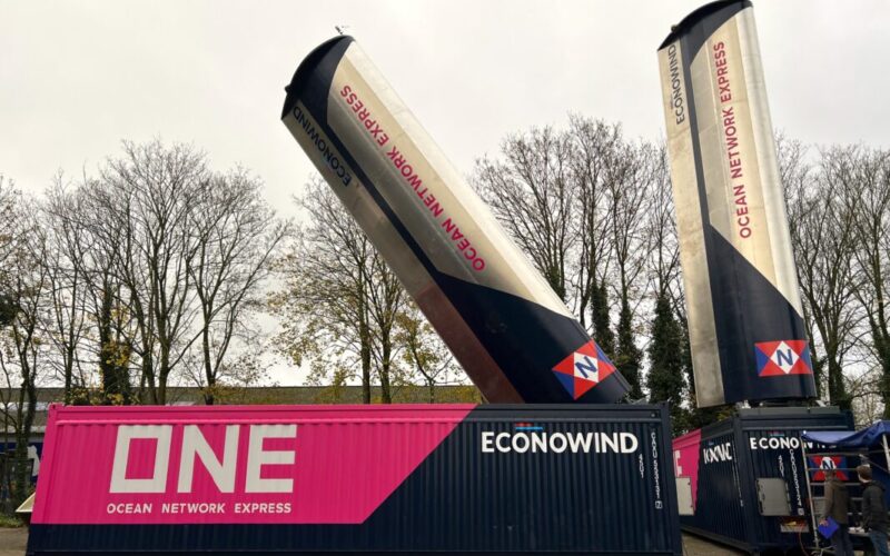 ONE commences wind propulsion trial to improve maritime sustainability