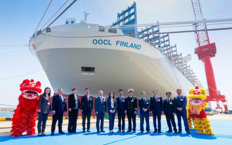 OOCL's two 24,188 TEU vessels commence operation