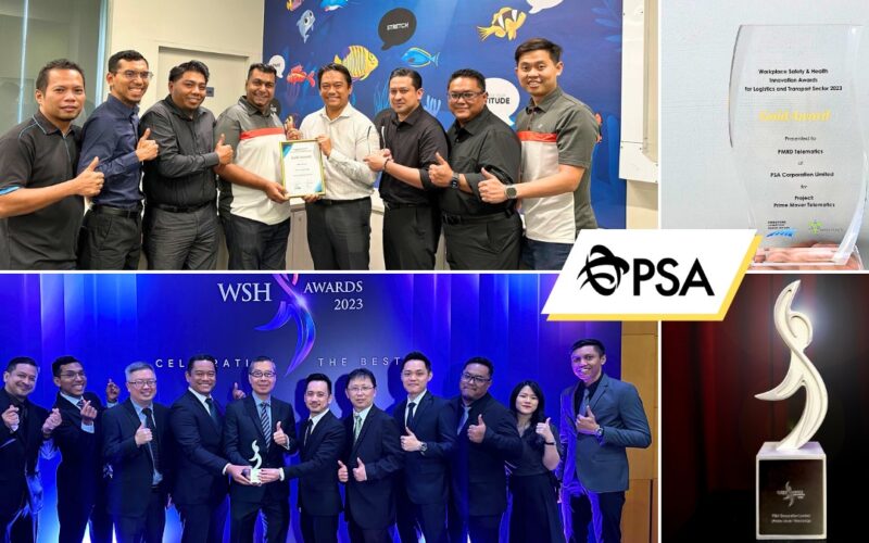 PSA Singapore receives two awards for workplace safety efforts