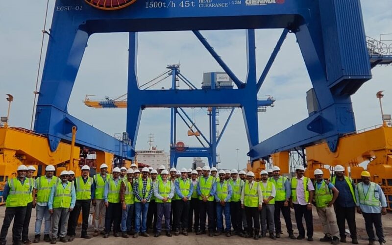 Adani Gangavaram Port launches India's first Economic Grab Ship Cranes