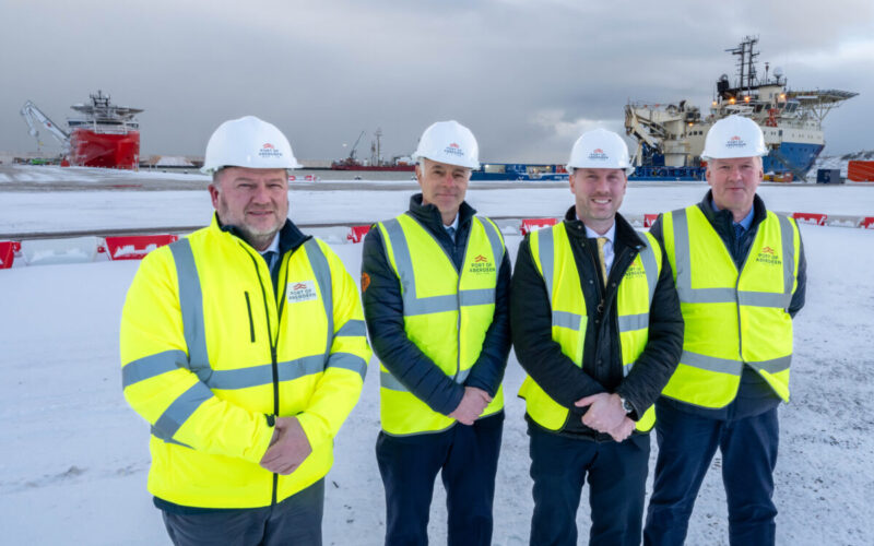 Energy Secretary audits Port of Aberdeen's economic growth