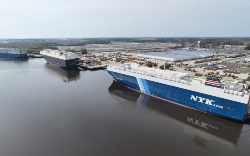 Port of Brunswick records 26 per cent increase in RoRo volumes
