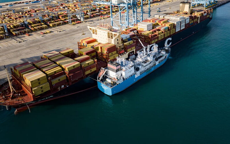 AD Ports hosts first ship-to-ship LNG bunkering at Khalifa Port