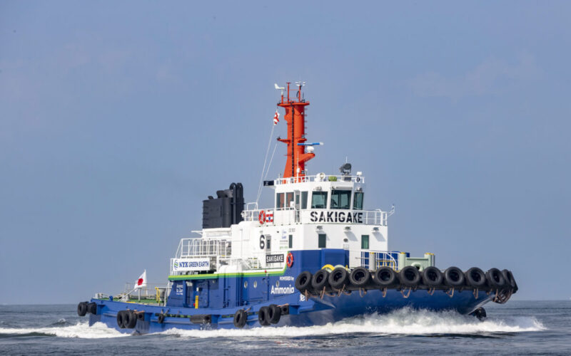 NYK completes first commercial-use ammonia-fueled vessel