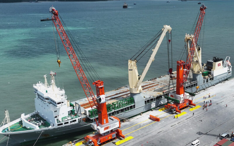 Visayas Container Terminal unveils two new Konecranes cranes