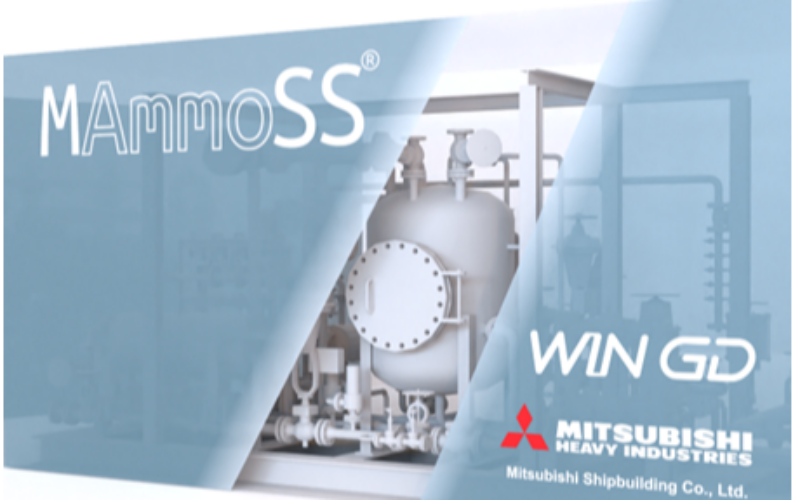 WinGD, Mitsubishi Shipbuilding collaborate on ammonia fuel supply system