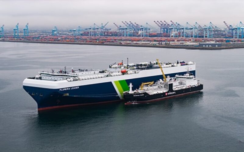 Seaspan completes first RoRo LNG bunkering at Long Beach