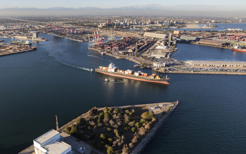 Port of Long Beach sees 26 per cent July decline