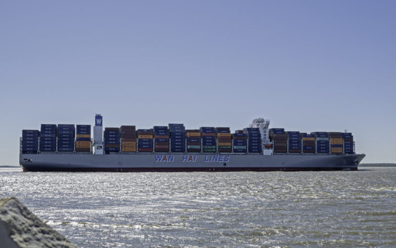 Wan Hai holds names twelfth 13,100 TEU vessel