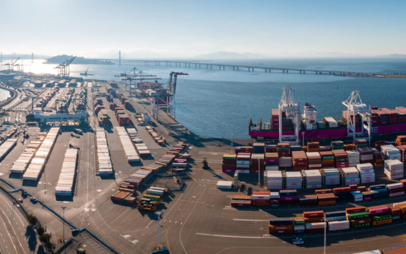 Port of Oakland's container volume up 8.5 per cent in January