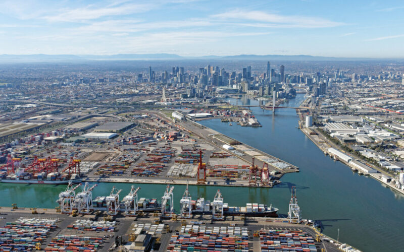 Port of Melbourne container throughput thrives in April