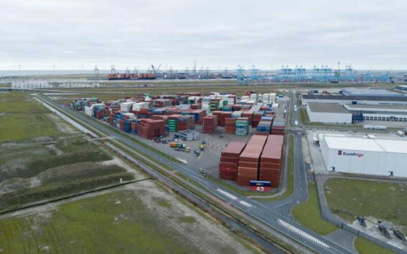 Kramer new depot connecting to Container Exchange Route