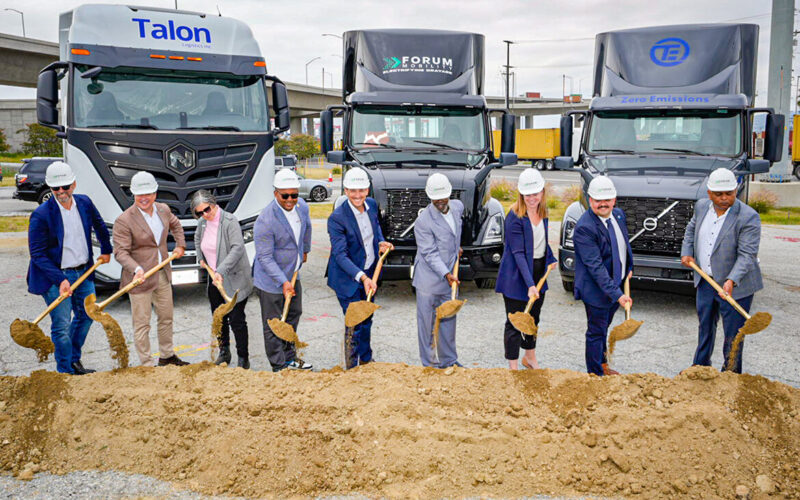 Port of Long Beach commences truck charging construction