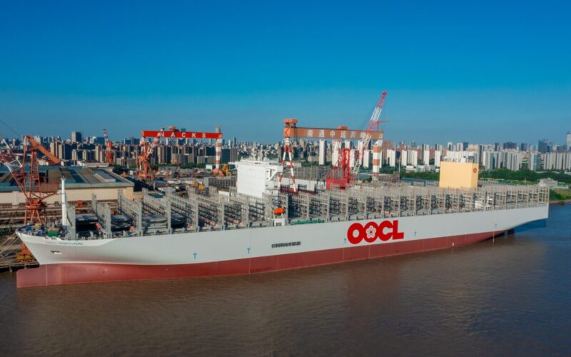 OOCL names its last newbuilding in the 24,188 TEU series