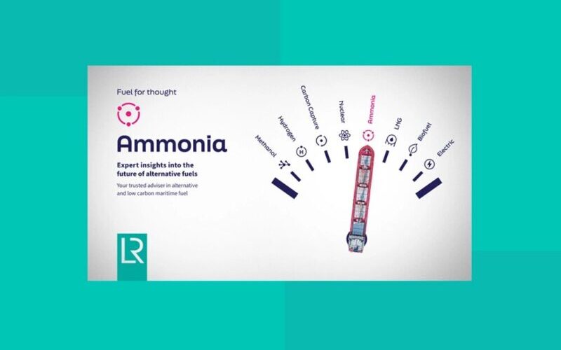 Lloyd's Register highlights ammonia marine fuel requirements