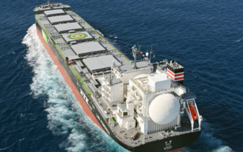 NYK, Kyuden release world’s first LNG-fuelled Panamax carrier