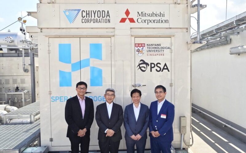 NTU Singapore, PSA Singapore, Chiyoda Japan test hydrogen as an MCH