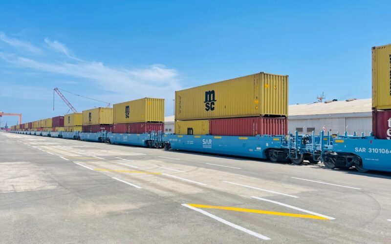 Gulftainer facilitates rail operation between Saudi ports